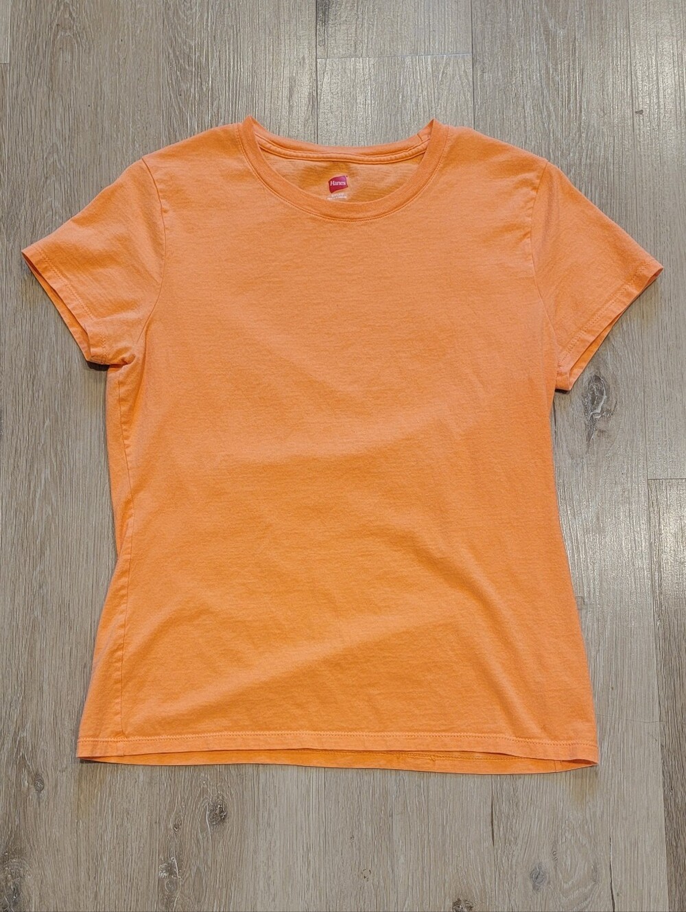 Hanes basic orange tee